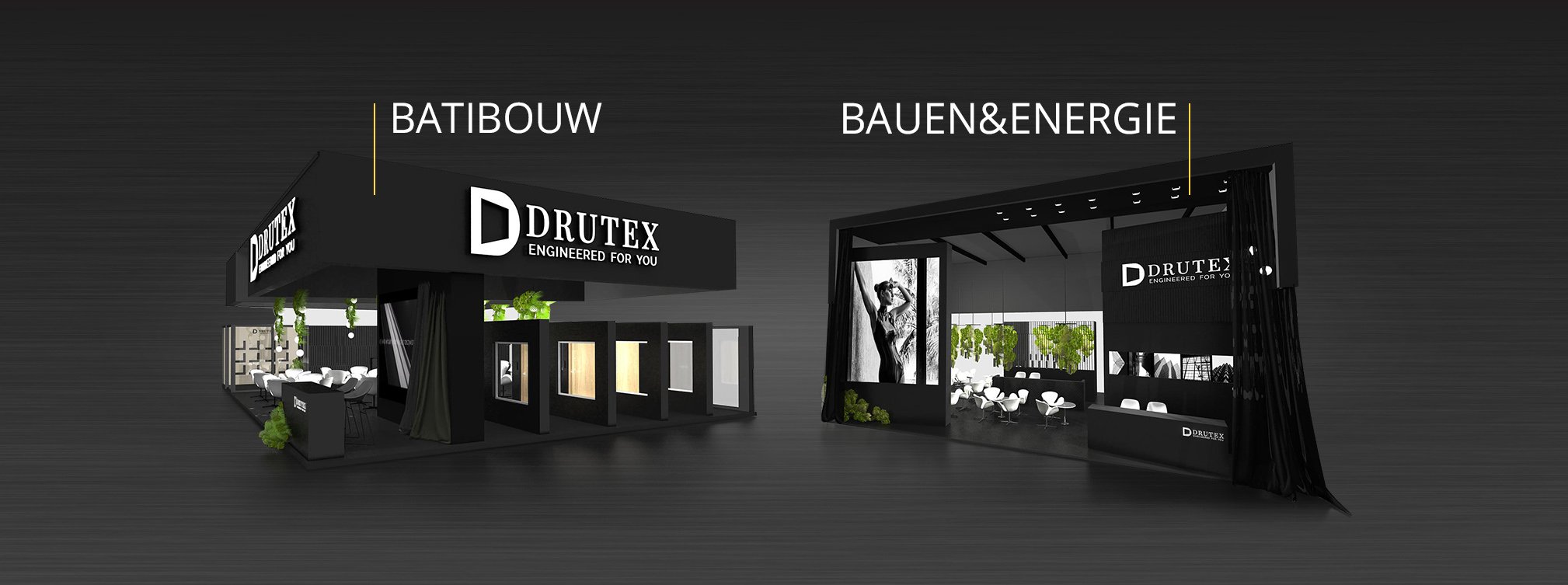 Drutex participe aux salons en Autriche et en Belgique
