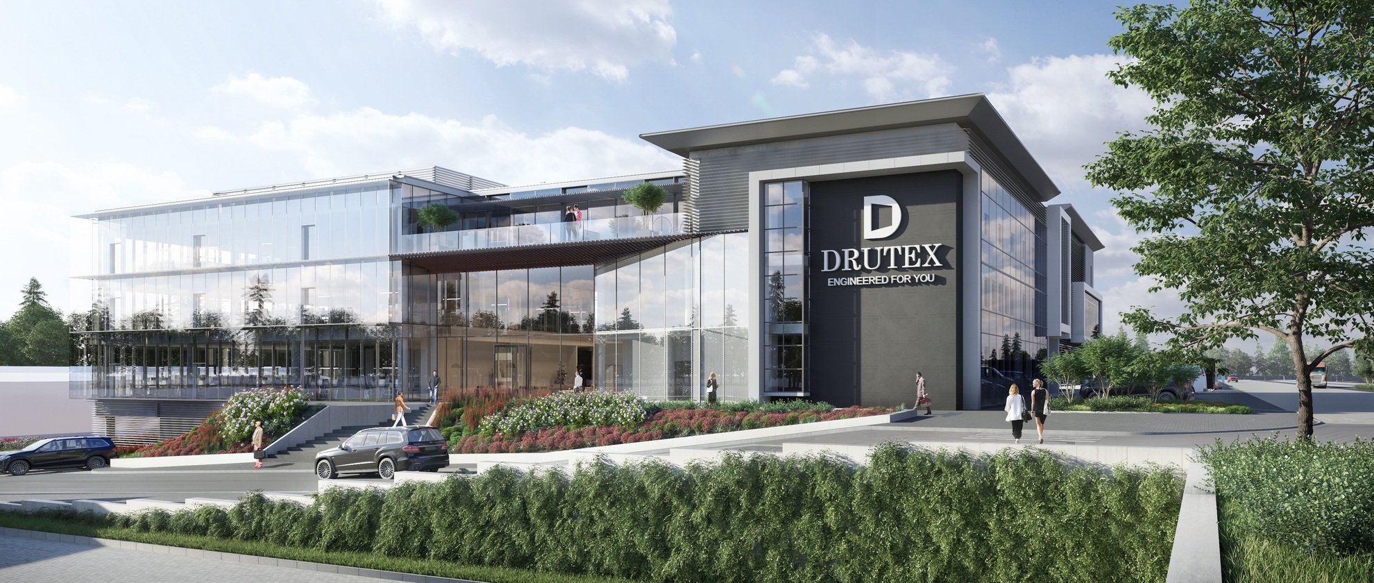 Spoločnosť Drutex zahájila výstavbu jednej z najmodernejších kancelárskych budov v Poľsku