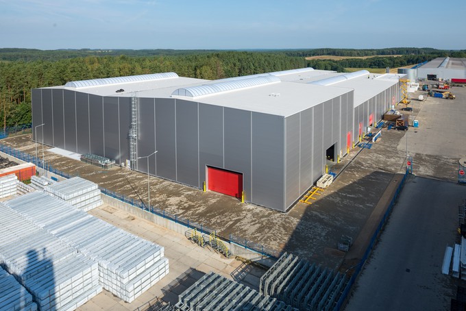 Výstavba výrobní haly o ploše 14.000 m2