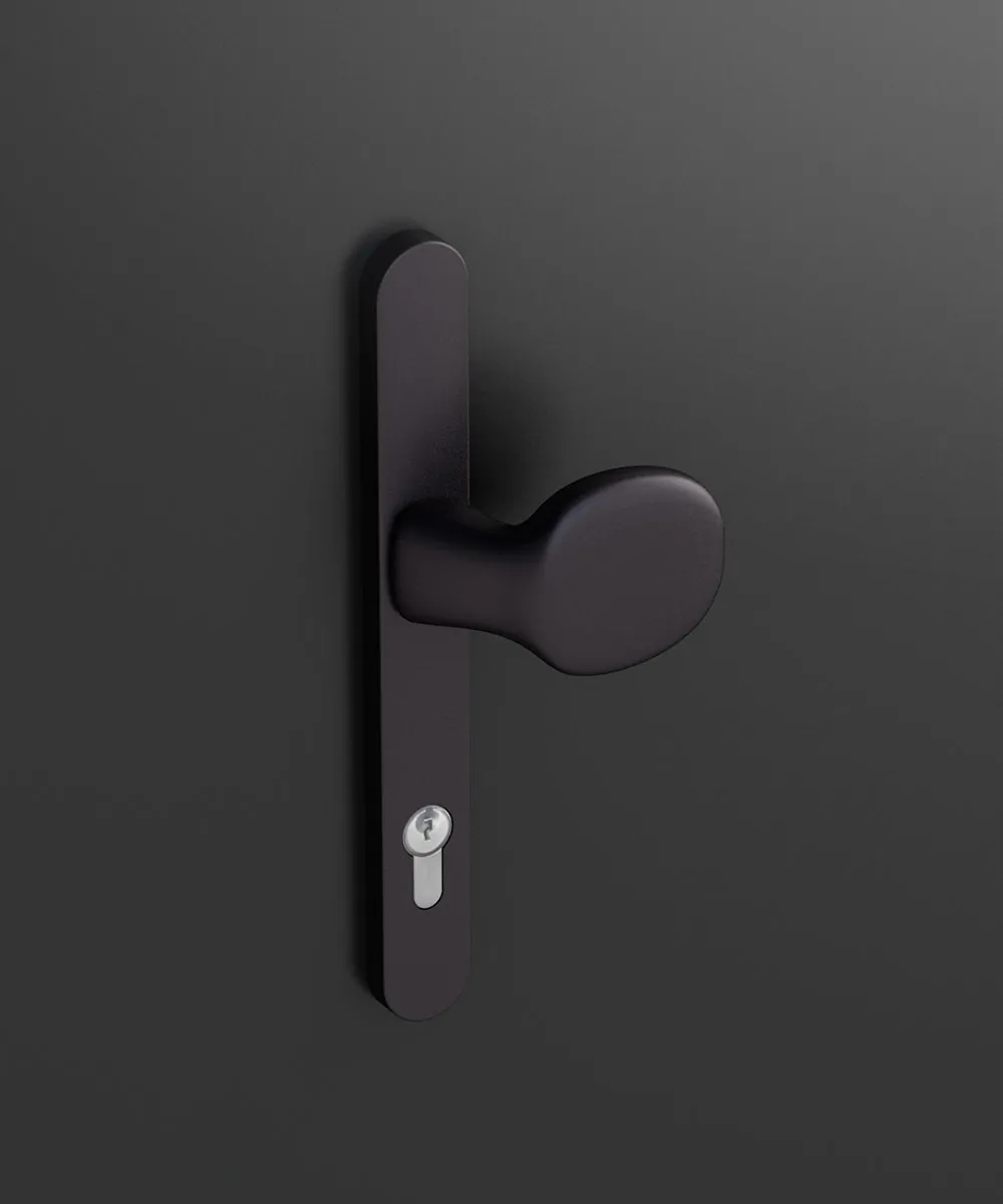 Door knob (brown)