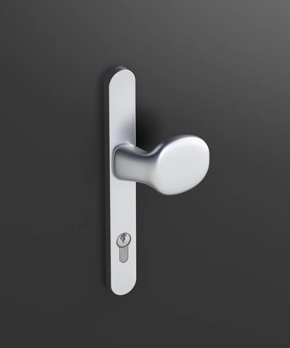 Door knob (silver)